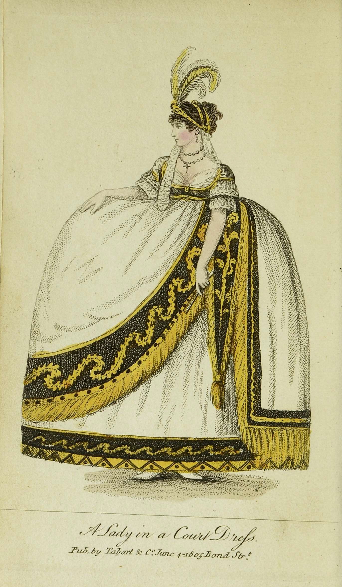 Angielska suknia dworska